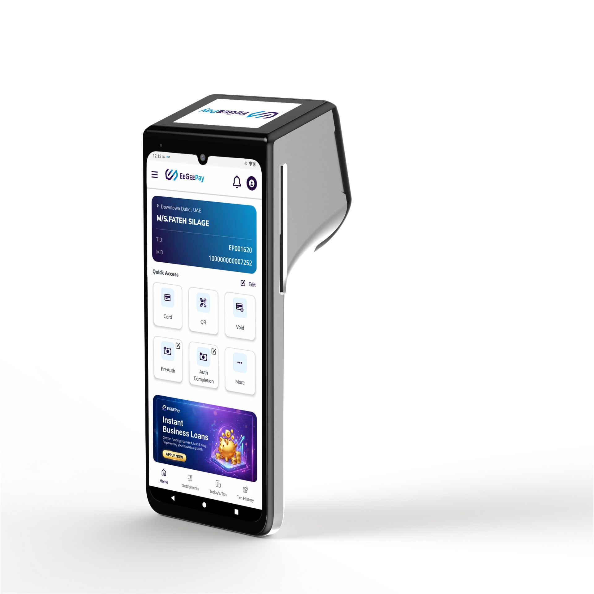 EeGeePos P4000 POS machine